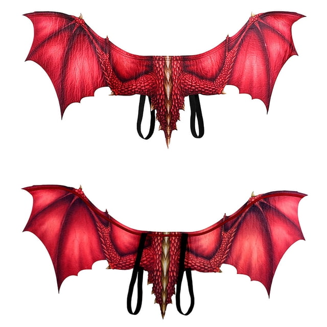 Décoration d'Accessoires d'Aile de Jeu de Rôle de Costume de Dinosaure d'Halloween