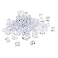 thumbnail image 1 of TISHITA 20 Pieces Clear Square Acrylic Ice Cubes for Photography Props Home Decor 30mm, 1 of 8