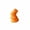 01-OrangeB 2.91x1.88x1.25in, variant on SHENGXINY Easter Bunny Plush, Simulation Moss Bunny Toy, Easter Decorations, Cute Small Ornament For Home Parties Desktop Gift Giving,Stuffed Animals Orange 2.91x1.88x1.25in