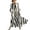 *Black, variant on VBVC Women's Abstract Striped V-Neck Maxi Dress,Ladies 3/4 Sleeve Loose Fit Caftan,Casual Flowy Summer Beach Kaftan Dress For Women,Black,S-3XL