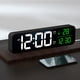 thumbnail image 5 of Reloj Despertador Led, Reloj Despertador Portátil Con Espejo, Reloj Despertador Regulable Para Dormitorio De Niños Vogacara HA026508-02, 5 of 5