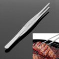 thumbnail image 3 of 12.5/14/16/18/20/25/30Cm Food Barbecue Tongs Stainless Steel Churrasco Tweezers Clip Kitchen Tools & Gadgets, 3 of 9