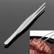 thumbnail image 5 of Walfos 1 Piece Stainless Steel Tweezer Barbecue Tong For Cooking Roasting Grabbing Small Objects Dessert BBQ Spaghetti Kitchen, 5 of 11