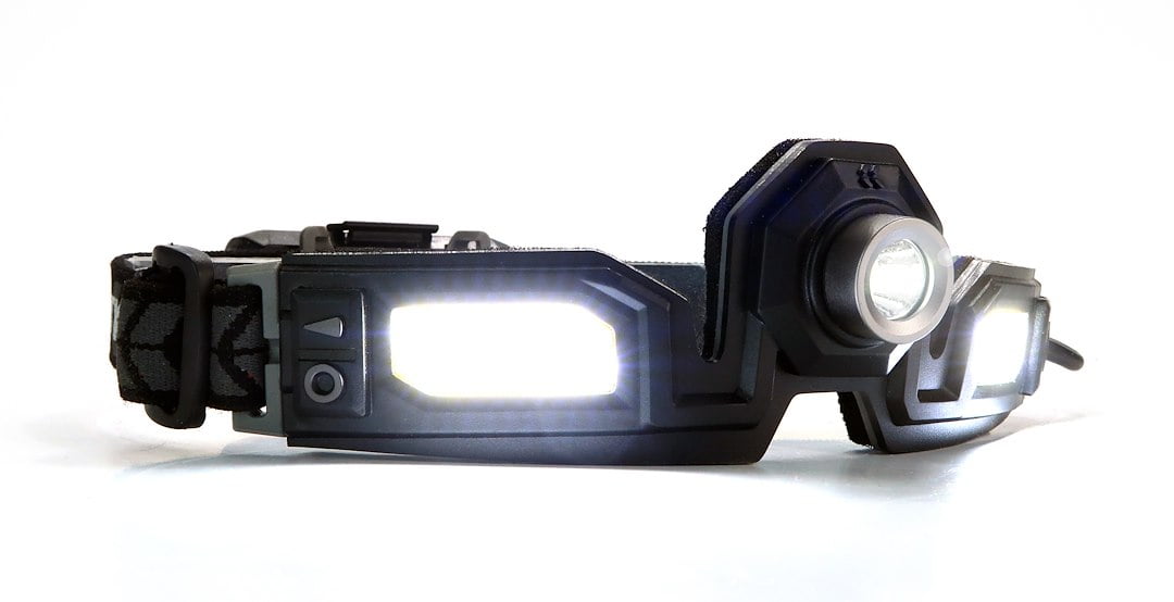 STKR FLEXIT Headlamp PRO Halo Lighting, Rechargable - 650