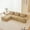 Camel, variant on 117" Corduroy Fabric Rustic Couch, Contemporary Sofa with Tufted Design, Modern Accent Couch for Living Room, Green