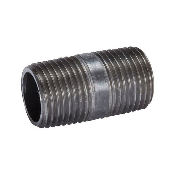 B & K Products 4912077 2.5 in. MPT x 2.5 in. Dia. MPT Black Mallable Iron Nipple