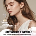 thumbnail image 3 of Small Invisible Tiny Earbuds Wireless Bluetooth Earphones for Small Ears ENC Noise Cancelling Soft in Ear Headphones TWS Sleep Mini Discreet Comfortable Ear Buds for iPhone Android Side Sleeping Work, 3 of 7