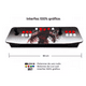 thumbnail image 2 of Tablero Retro Arcade 30,000 Mil Juegos, Multijugador, Consola Retro, 80 Cm De Largo, Botones Con Luz bitwow 30 mil juegos botones led, 2 of 5