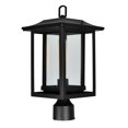 thumbnail image 3 of CWI Lighting Winfield 1 Light Black Outdoor Lantern Head, 3 of 4