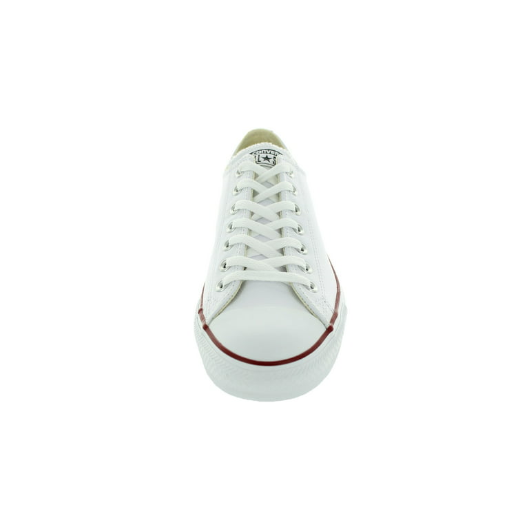 Converse Unisex All Star White Shoes Leather Low Top Sneakers 132173C - Walmart.com
