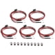 thumbnail image 5 of 5PCS 2LED 5mm Headlights RC Accessory LED Lights for 1/10 Model Drift Car Vehicle, Colorful, 5 of 5