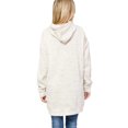 thumbnail image 2 of UKAP Tops con capucha para mujer Sudaderas con capucha con cordón Jersey de manga larga Mini sudadera cómoda Vestido deportivo, 2 of 3