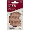 KISS Luxury Long Length Nail Kit, Pearl 1 ea