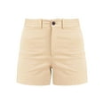 thumbnail image 6 of Coduop Women Retro Low Cut Cargo Shorts Denim Short Sweatpants Casual Stretchy Sweatshorts, 6 of 7
