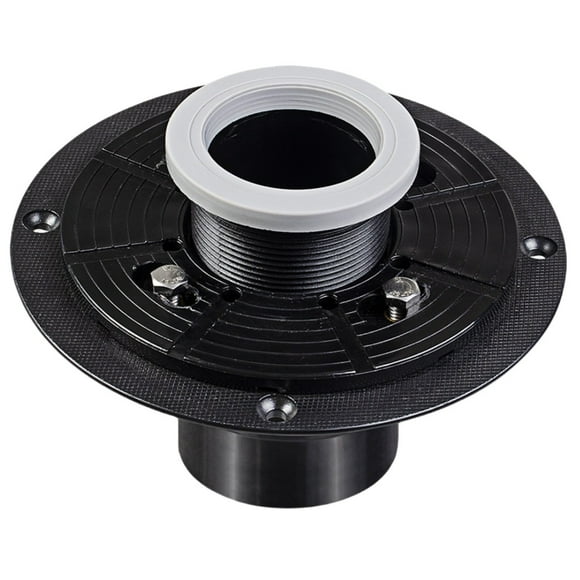 Square Drain Flange Base for 2 Inch For Linear Shower Drain Installation