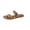 Gold, variant on Summer New Large Size Casual Flat Bottom Rhinestone Line Beach Slippers Sandals for Women 2025 Silver 38