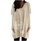 thumbnail image 1 of Moda mujer Casual O-cuello estampado bolsillo blusa manga larga suelta Tops Fridja fhghd1593, 1 of 8