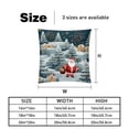thumbnail image 5 of Christmas with Unique Patterns - Set of 2 for Pillows Covers - Available in 16x16, 18x18, 20x20 Inches - Great for Throw Pillow Covers - Versatile for Various Occasions, 5 of 6