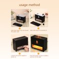 thumbnail image 4 of LSLJS Diffuseur d'Huile Simulation Flamme de Cheminée, Humidificateur à Brume Fraîche 200ml, Humidificateur d'Huile Essentielle, Humidificateur de Bureau Chambre, Nuit, Humidificateur Maison, 4 of 6