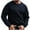 Navy, variant on Xzbqbs Shirts for Men Long Sleeve Slim Fit Crewneck Solid Warm Pullover Casual Fashion Striped Jacquard Lightweight Sweatshirts