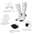 thumbnail image 6 of Lsque Cartoon Bunny Printed Crew Socks Men's Women's LightWeight Thin Casual Calf Socks ,Knee High Socks,Cotton Socks, 6 of 9