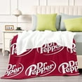 thumbnail image 4 of Dr Pepper anti-pilling, suave, ligera, esponjosa y acogedora de lujo para hogar y cocina – Perfecta para niños y adultos,200X150cm, 4 of 6