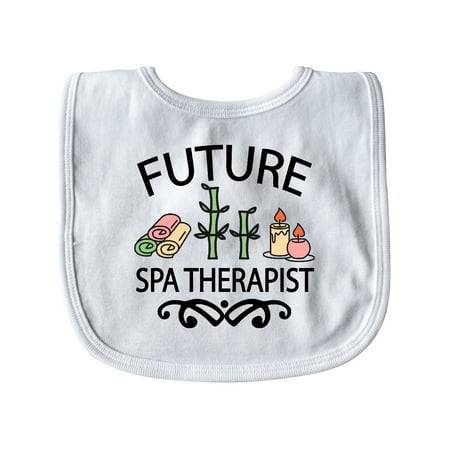 

Inktastic Future Spa Therapist Gift Baby Girl Bib