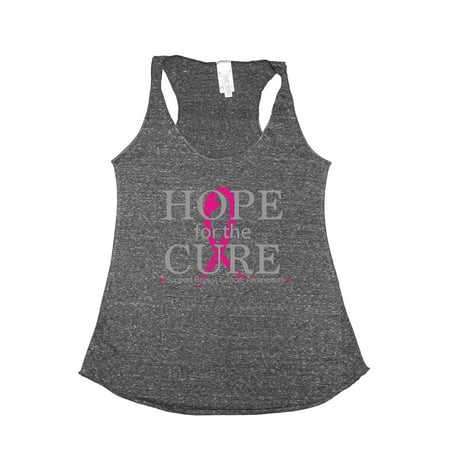 Women's Hope for the Cure Breast Cancer Awareness Tri Blend Tank