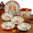 thumbnail image 4 of Certified International  Sweet and Spicy 24 oz. Ice Cream/Dessert Bowls, Set of 4 - 6" Dia x 3", 4 of 5