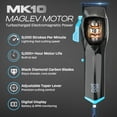 thumbnail image 3 of HUMMINGBIRD Pro Series Hair Clippers and Trimmer Set  9,000 RPM Brushless Motor, DLC Blade, Zero-Gapped T-Blade Trimmer, Cordless USB-C Rechargeable, Super Torque, Carry Case, Professional Barber Kit, 3 of 9