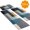 BK-#6, variant on BlueDreamer Kitchen Rug Set 3 Piece, Non Slip Machine Washable Mats for Home Floor and Living Room