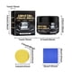 thumbnail image 3 of Cera pulidora para reparar rayones de auto | Pasta para eliminar rayones con partículas abrasivas y fórmula antioxidante | Kit de secado rápido para eliminar rayones de pintura de auto con esponja, 3 of 5