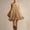 Khaki, variant on Women's Sleeveless Solid Color Casual Dress for Spring and Summer