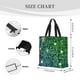 thumbnail image 3 of Fotbe Green Disco Lights Bolsa Tote con Estampado para Mujer, Bolsos con Cremallera, Bolsa de Hombro Casual de Gran Capacidad con Bolsillos Internos, 3 of 7