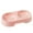 Rose Red, variant on UDIYO Pet Puppy Dog Cat Food Water Dish No Slip Feeder Double Plastic Dispenser Bowl