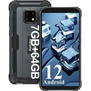 Unlock Cell Phone Blackview 4GB+64GB Rugged Phone Android Smartphone Dual 4G T-Mobile Phone, 5.7" Waterproof/NFC/GPS, BV4900 Pro, Black