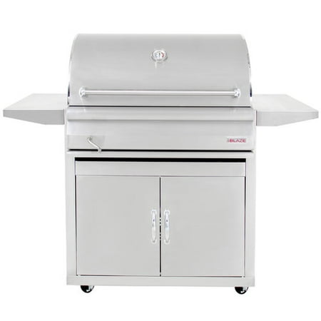 Blaze Grills 33'' Built-In Charcoal Grill with Side ...