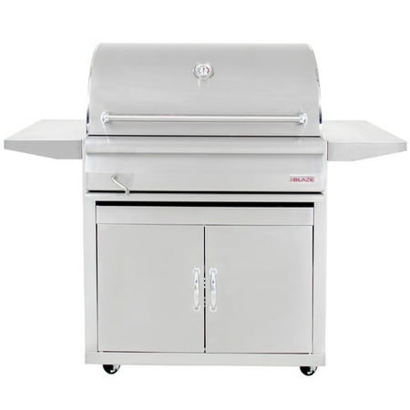 Blaze Grills 33'' Built-In Charcoal Grill with Side ... Blaze Grills 33'' Built-In Charcoal Grill with Side ...
