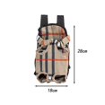 thumbnail image 2 of Sherry Dog Carrier Backpack Hiking Canvas Dog Knapsack Front Bag for Kitten Camping S|Pet Supplies | Dog Supplies | Carriers & Totes, 2 of 4