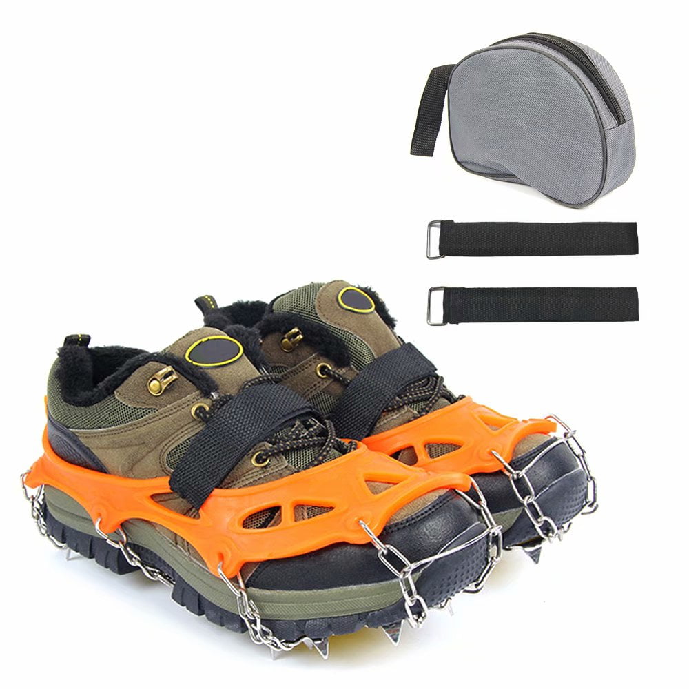 Stainless Steel 19 Teeth Universal Anti Slip Ice Snow Shoe Boot - Main Image