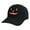 Black, variant on KUAZOU Halloween Unisex Baseball Hat Embroidery Baseball Cap Halloween Pumpkin Face Baseball Hat Adjustable Funny Party Hats(Orange-A)