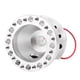 thumbnail image 3 of Quick Release Steering Wheel, Silver CNC Aluminum Alloy Racing Wheel With Mounting Accessory For Professional Use, 3 of 8