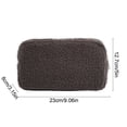 thumbnail image 3 of Bolsa de almacenamiento de felpa de peluche | Neceser portátil de viaje para cosméticos y artículos de aseo, 3 of 6
