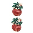 thumbnail image 4 of LABSERRON 2Pcs Red Alloy Artificial Crystal Brooch for Shiny Everyday Wear and Parties, 4 of 8