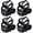 Black, variant on SNNROO 4Pcs Large Octopus Hair Clip No-Slip Grip Octopus Hair Claw Hair Plastic Jaw Clips Spider Hair Claw for Thick to Thin Hair Women and Girls French Hair Clips