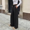 thumbnail image 5 of SUNBS Womens Wide Leg Sweat Pants For Women Lounge Pants With Pockets Drawstring, 5 of 9