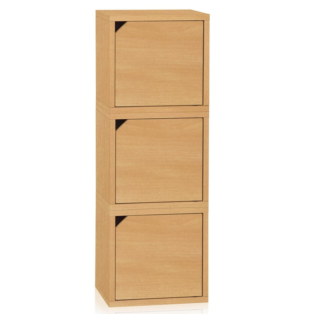 Way Basics Eco Stackable Connect StorageFinishNatural,Type3 Cube