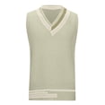 thumbnail image 4 of Gilet Tricoté Japonais Mode Sans Manches pour Femmes Printemps Automne Décontracté Extensible Confortable Léger, 4 of 8