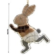 thumbnail image 2 of Bird Nesting Easter Rabbit, Handmade Alpaca Fiber DIY Nesting Materials, Hummingbirds & Wild Birds Winter Tree Shelter, Outside Garden Art Birdhouse,Rabbit Garden Decor for Bird Lovers Yard, 2 of 4