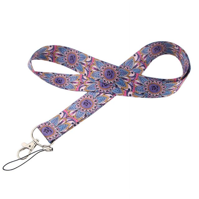 Cordón para teléfono, cordón para el cuello con patrón de dibujos animados bonitos para tarjetas de autobús, tarjetas de identificación de trabajo, llaves, silbato, cámaras, billetera KP153 6